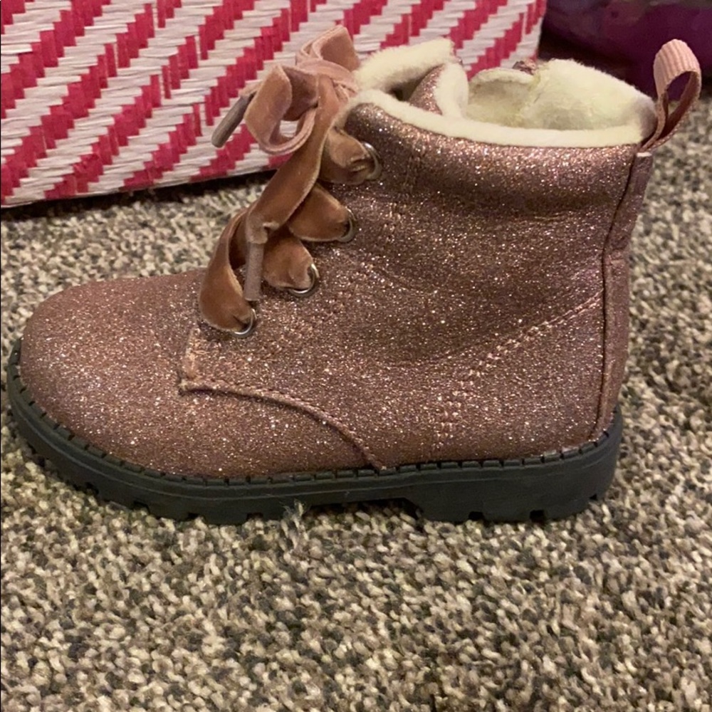 Pink Sparkle Boots 💖 NWOT
